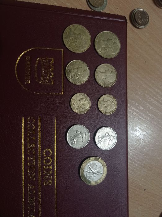 Обміняю європейські монети на монети-купюри інших країн світу