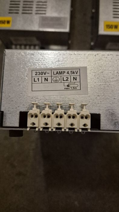 230 V / 50 Hz Układ zapłonowy HIT-DE/RX7s-24  POLECAM