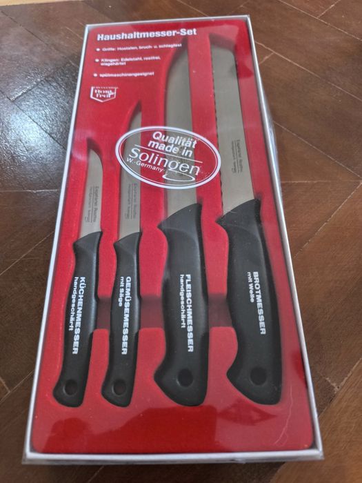 Conjunto de facas de cozinha da marca Solingen