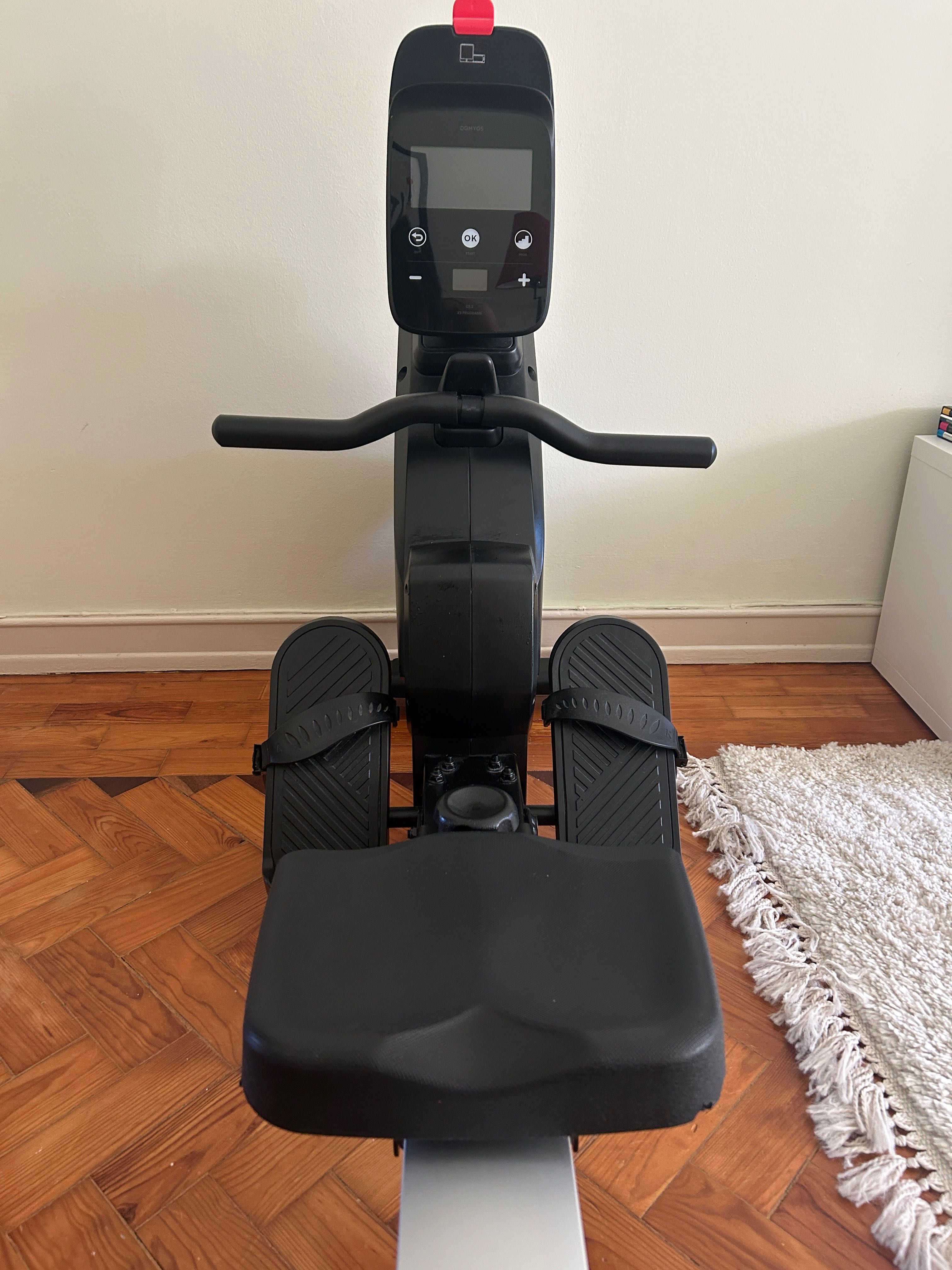 Máquina de remo Domyos 500 B – Funcional, Dobrável, Excelente Estado