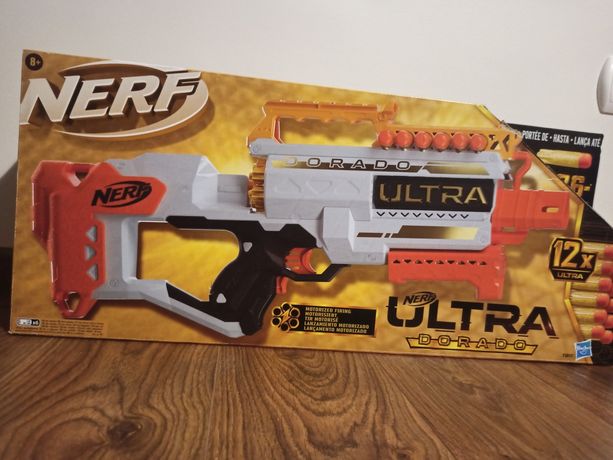 NERF Ultra Dorado gold nowy pistolet wyrzutnia