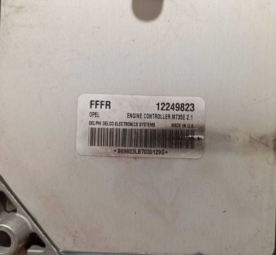 ЕБУ, Блок управління двигуном Opel Meriva A 1.6b Z16XEP 12249823
