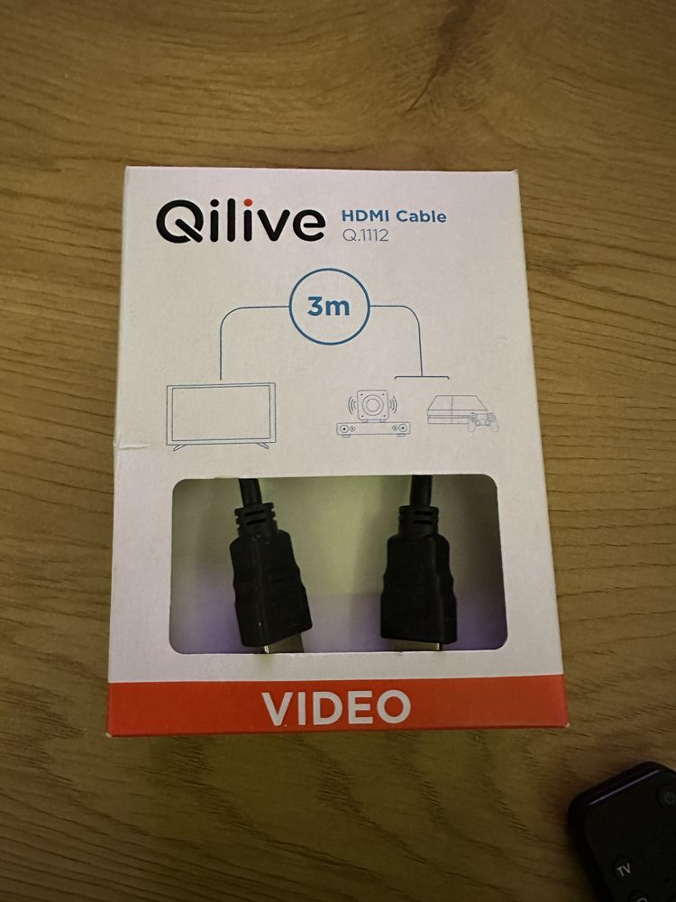 Kabel HDMI 3 m o duzej prędkości. NOWY!