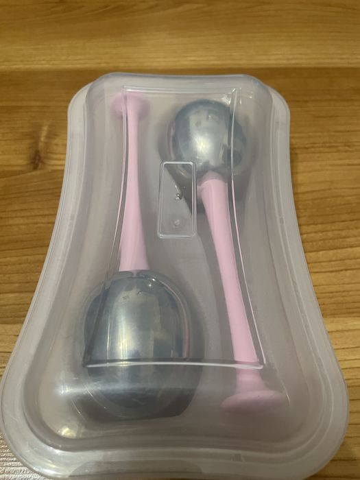 Массажер для лица из нержавеющей стали ледяные шарики.