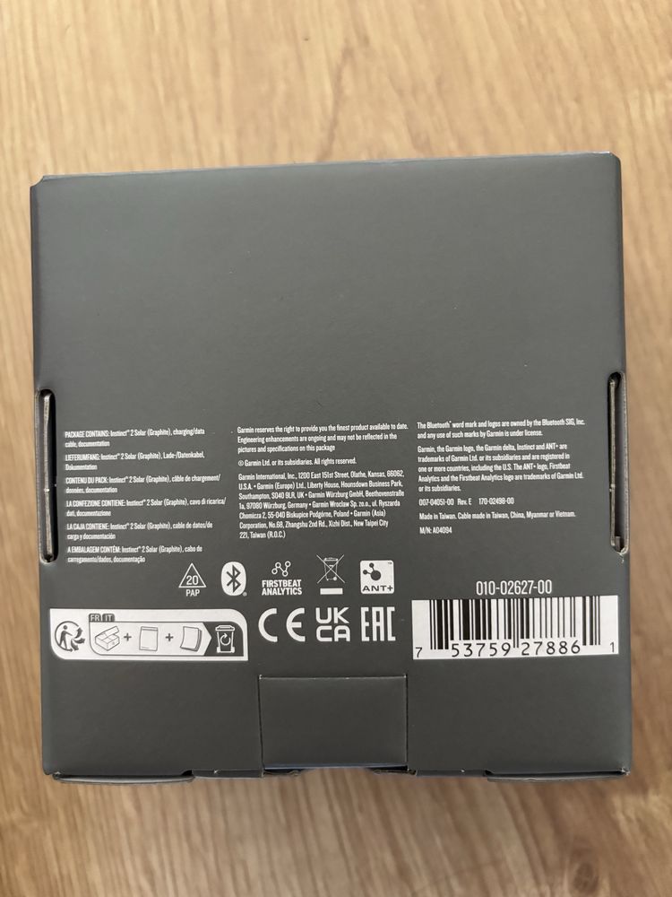 Garmin Instinct 2 Solar Graphite