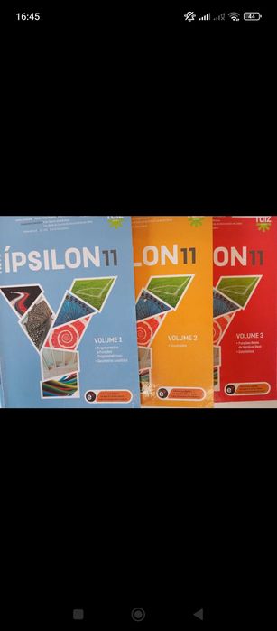 Ipsilon 11 3 volumes e caderno de atividades