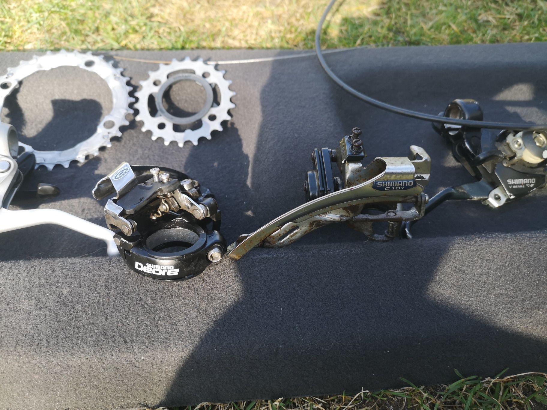 Osprzęt Shimano Deore klamkomanetka