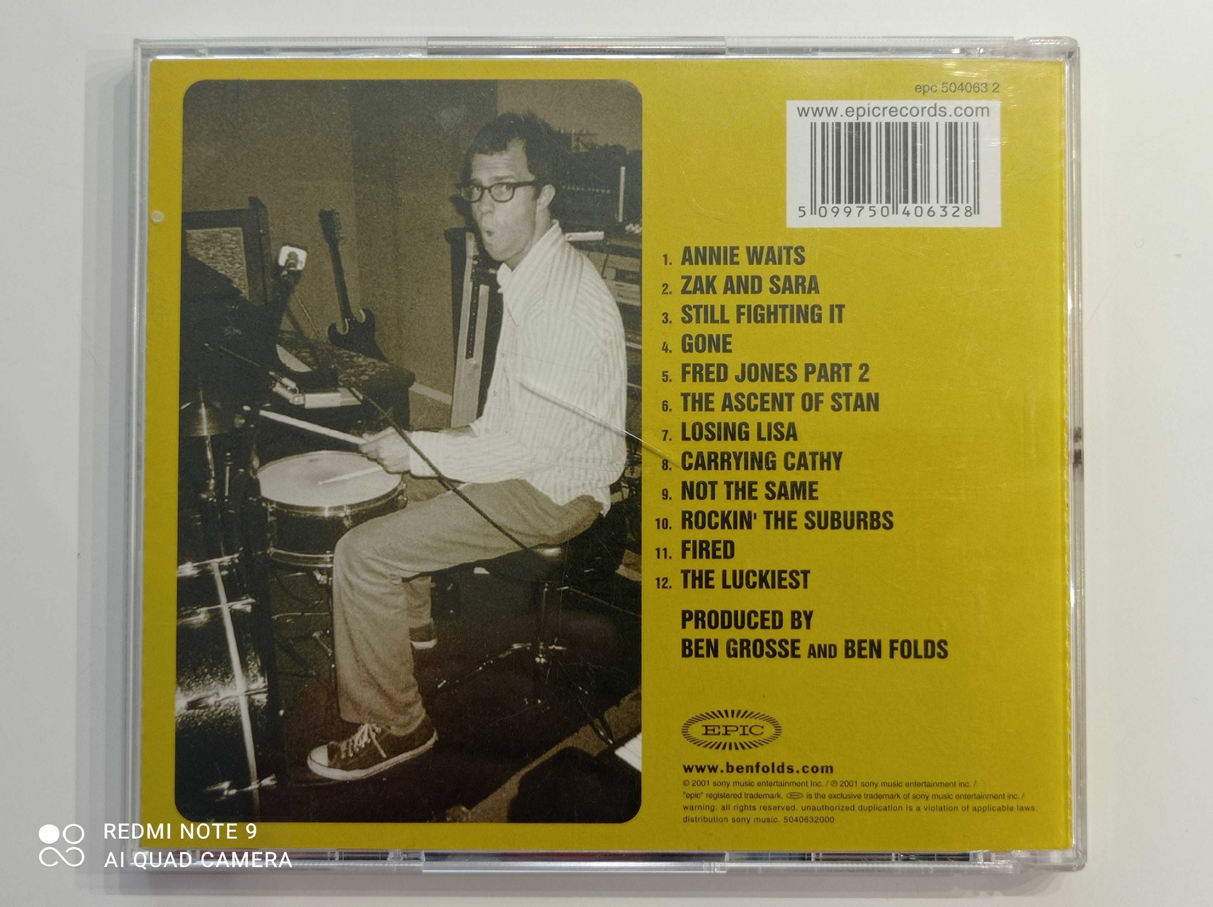 Ben Folds - Rockin' the Suburbs CD