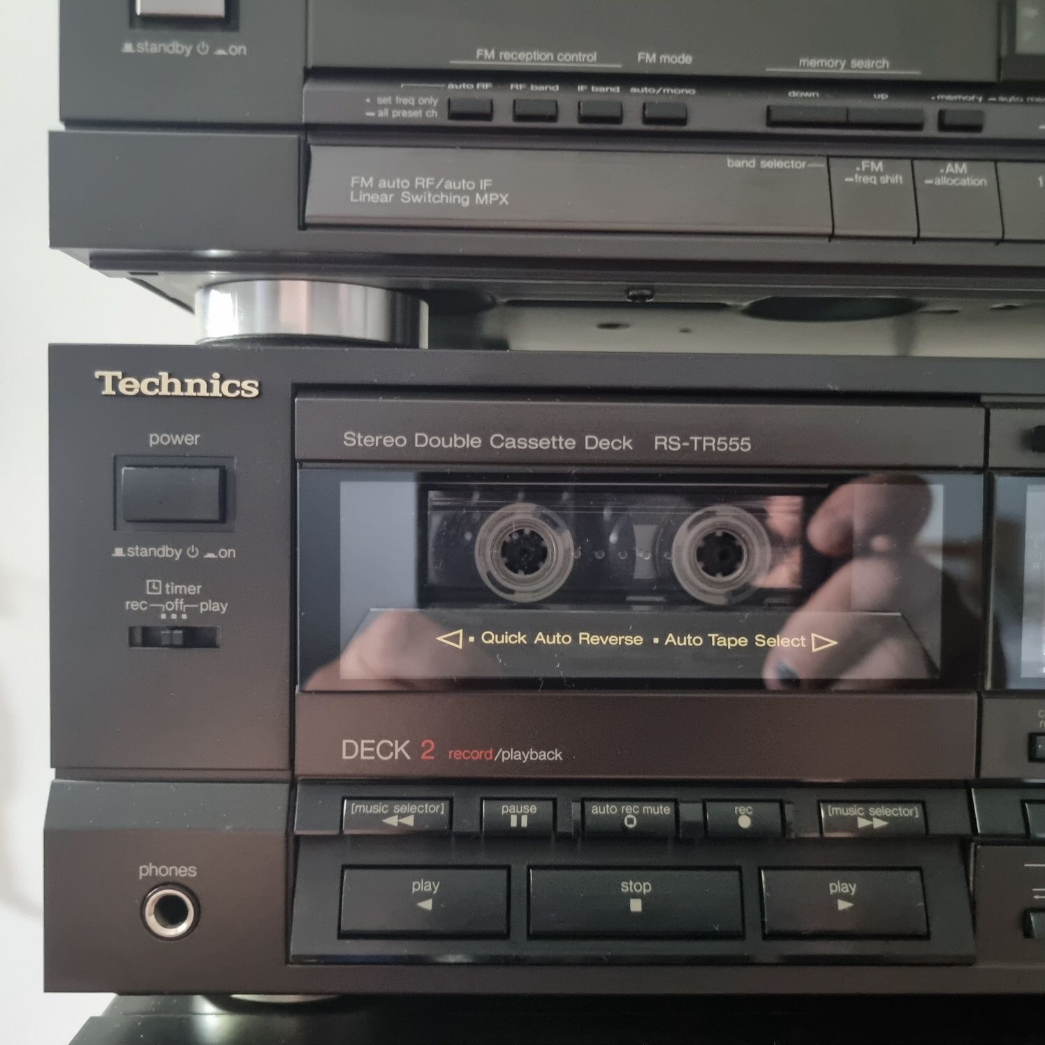 Technics SU-VX 830, SL-PS 700, RS-TR 555, ST-G 70