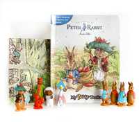 The World Of Peter Rabbit Beatrix Potter My Busy Books z figurkami