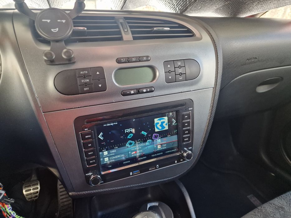 Rádio Android Seat Leon 1p - 2005 a 2012