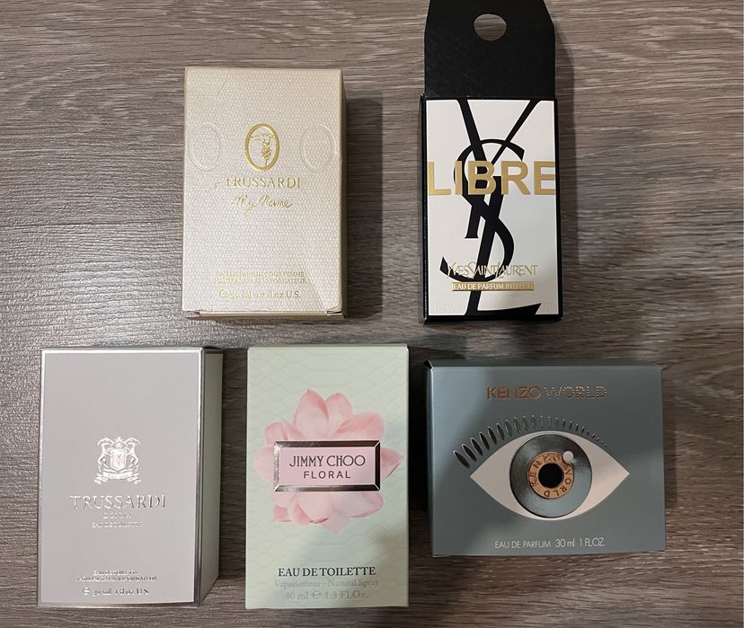 Коробка Chanel Chance, Tom Ford,YvesSaintLaurent, Kenzo, Jimmy Choo