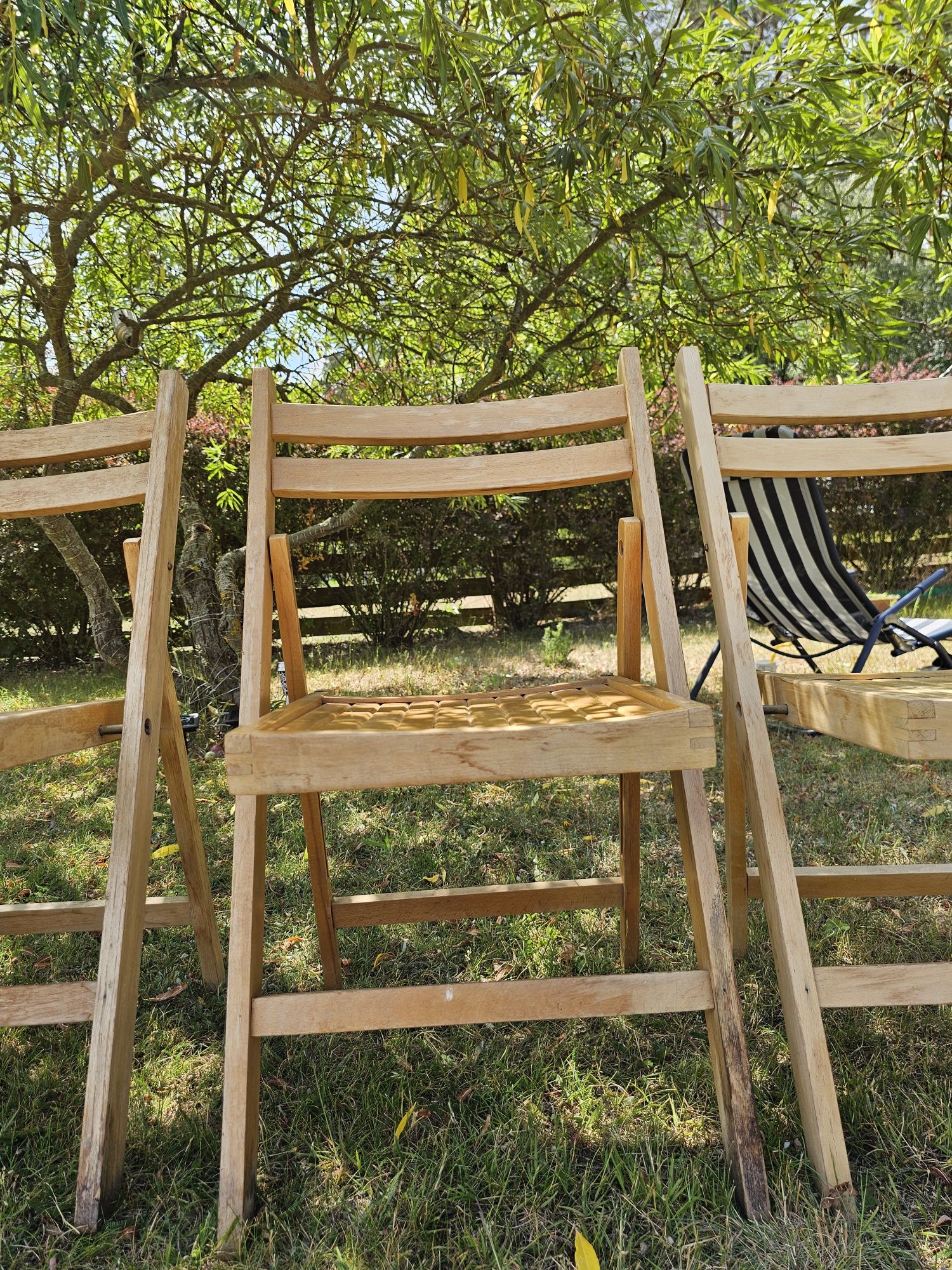 Nammaro ikea krzesła drewniane taras balkon
