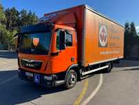 MAN TGL 12.220(250)  z Niemiec/12t/ESP/idealny do nauki jazdy/krotki/firanka/klima/250