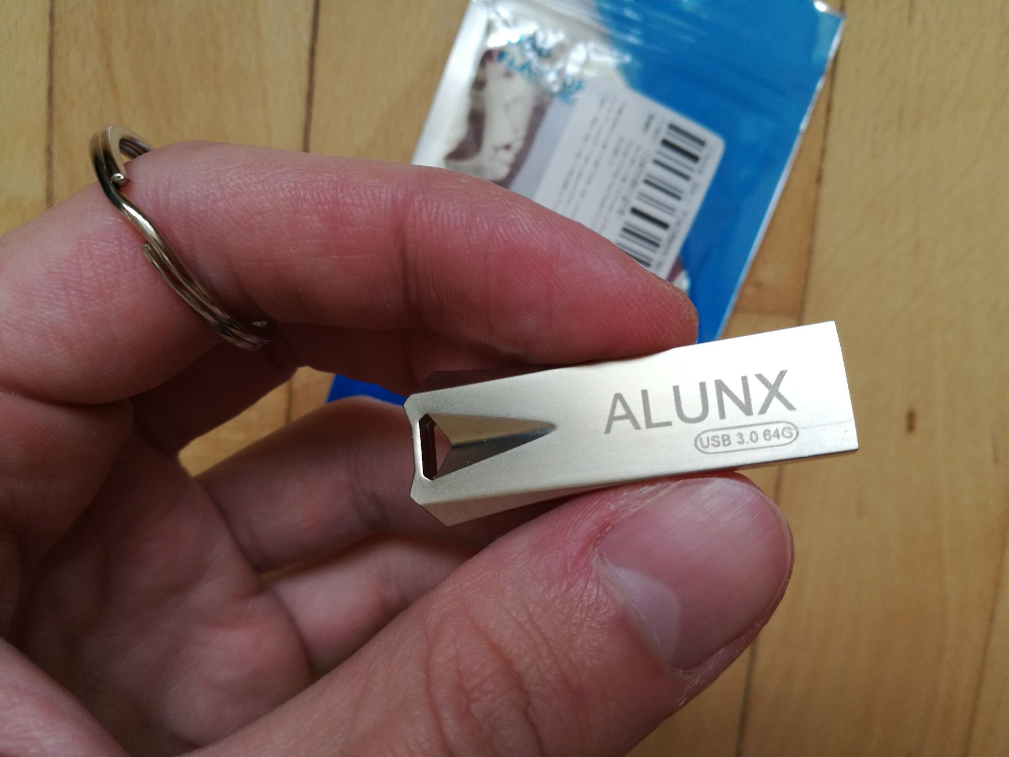 НОВА Флешка ALUNX USB 3.0 64Gb алюмінієвий корпус
