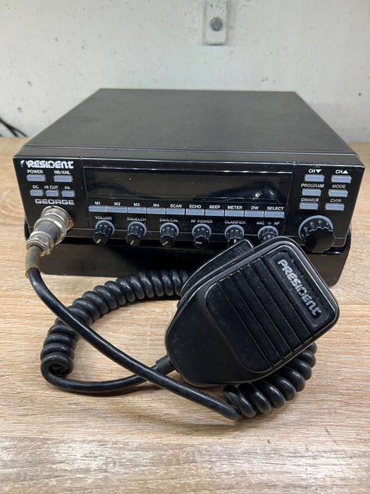 CB radio President George pierwszej generacji.