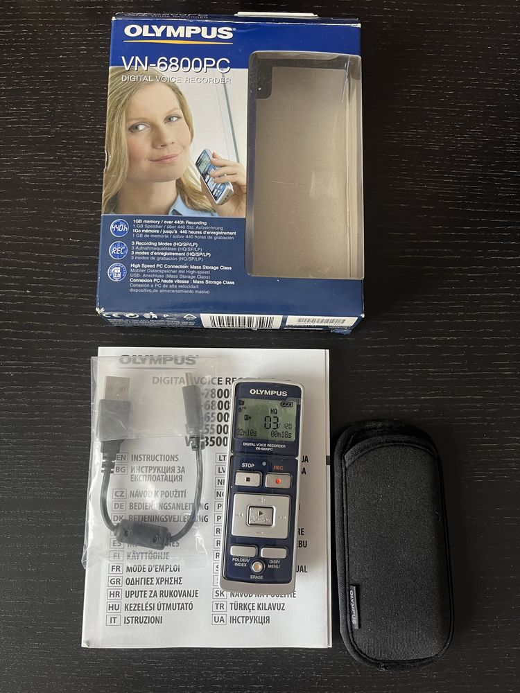 Диктофон Olympus VN-6800PC новий