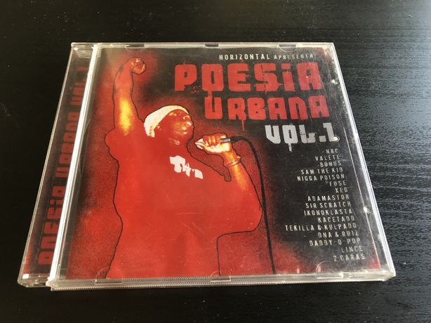 CD Poesia Urbana - Hip Hop Tuga