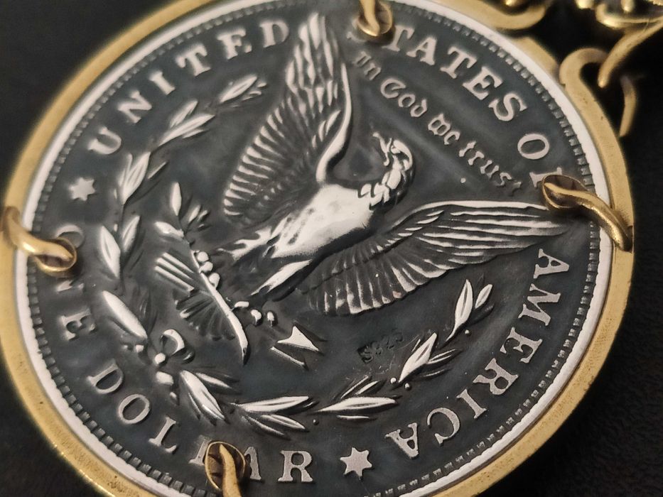 Срібна монета 925 проби "Святий Грааль" з прихованим механізмом