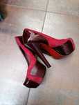 Sapatos tamanho 38, bordeaux