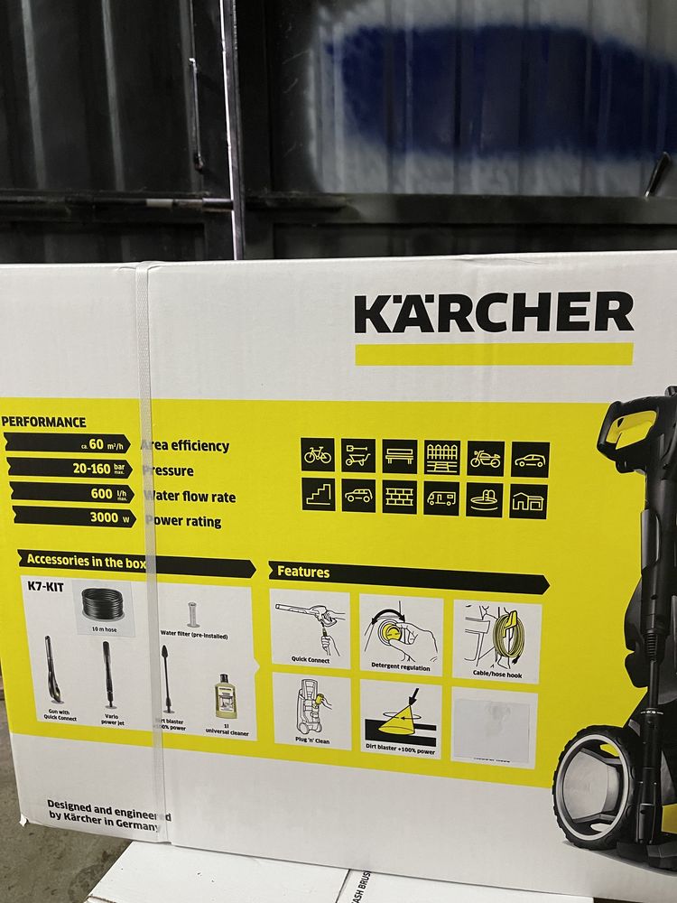 Мийка високого тиску Karcher K7 Італія
