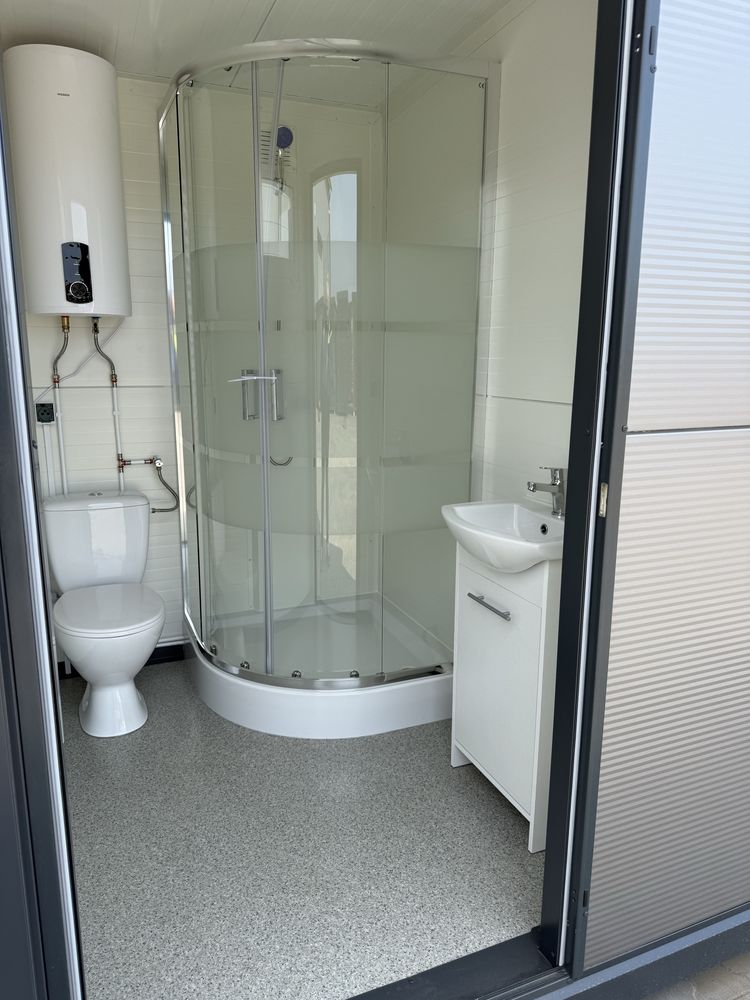 Pawilon WC łazienka kontener sanitarny dostepny od reki