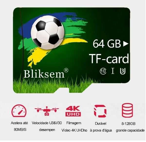 Cartão de memória SD de 64Gb