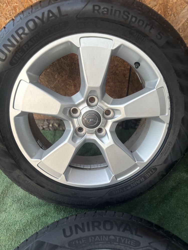 5x115 7J18 OPEL felgi aluminiowe TPMS 70,1 ANTARA CAPTIVA ASTRA J