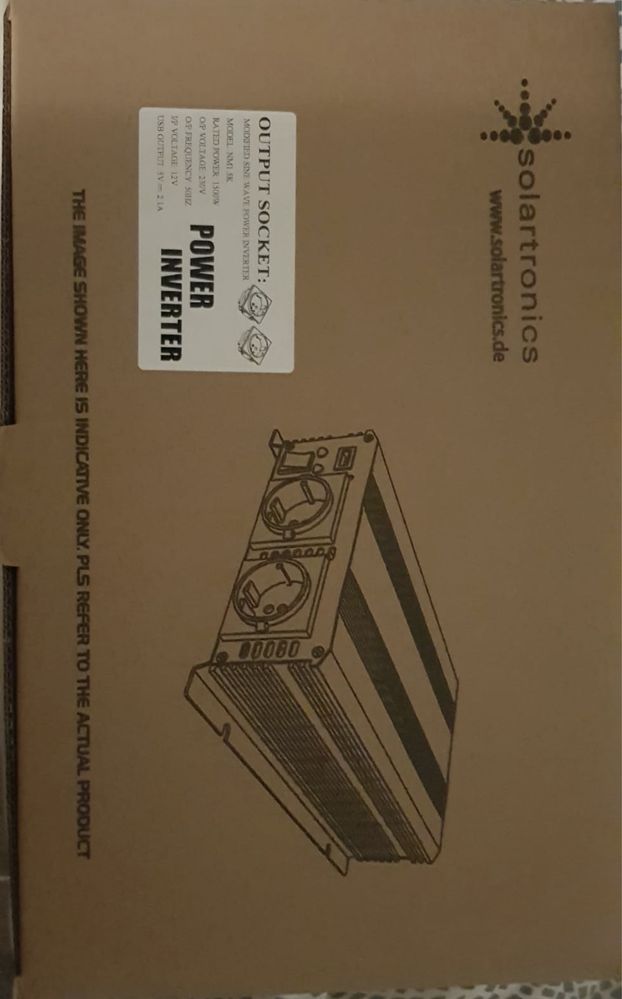 Перетворювач напруги Інвертор /  Solartronics NM1500 12V 1500W/3000W