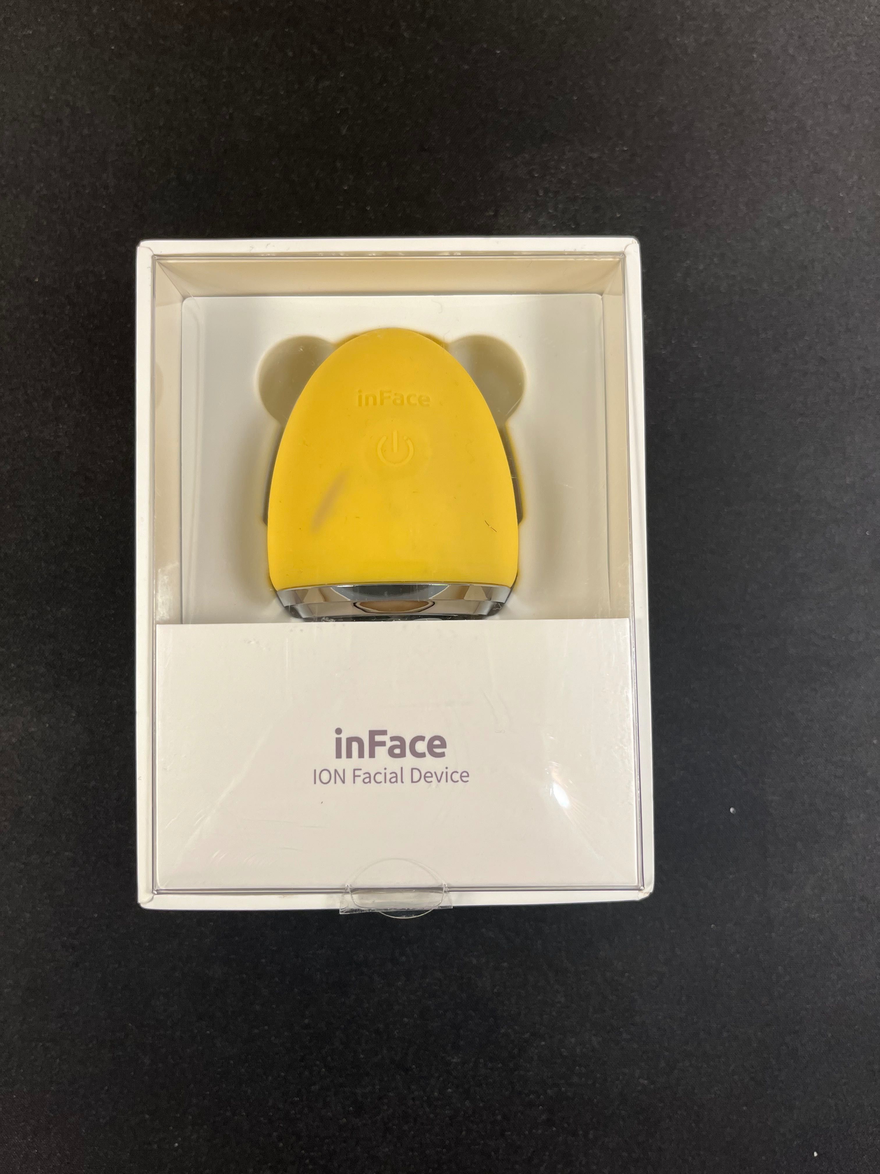 Urządzenie do twarzy - jajko - INFACE ION CF-03D - żółte