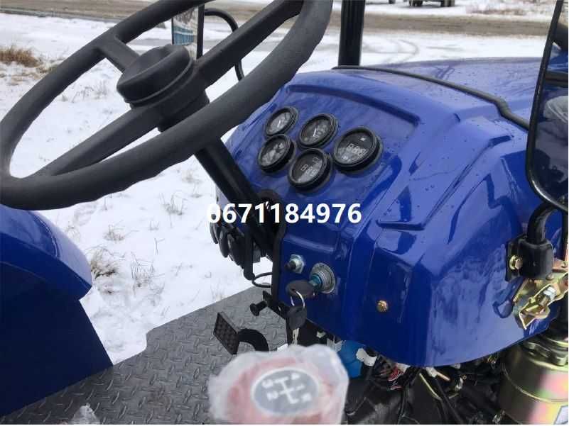 Мінітрактор Форте ХТ-244 LUX 4х4 КПП 4+1 Редукторний міст доставка