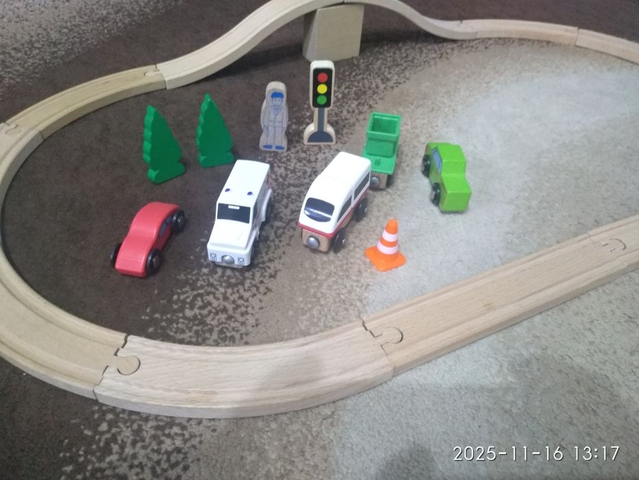 Tory Drewniane Kolejka Ikea Lidl