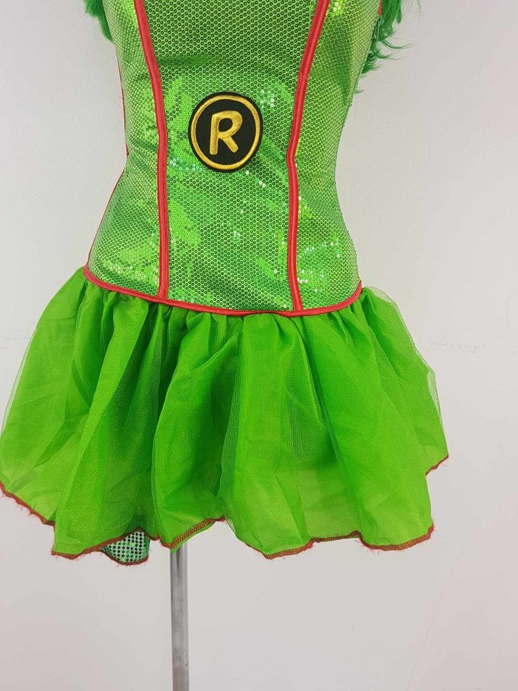 Sukienka przebranie Raphael Żółwie Ninja superbohaterka rozmiar 34 36