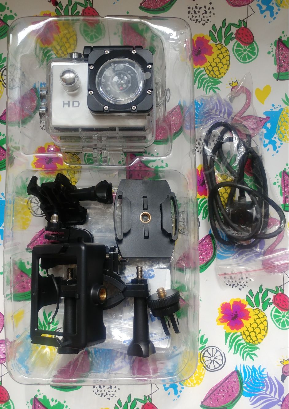 Kamera sportowa sports cam hd 720 p wodoodporna 30 m