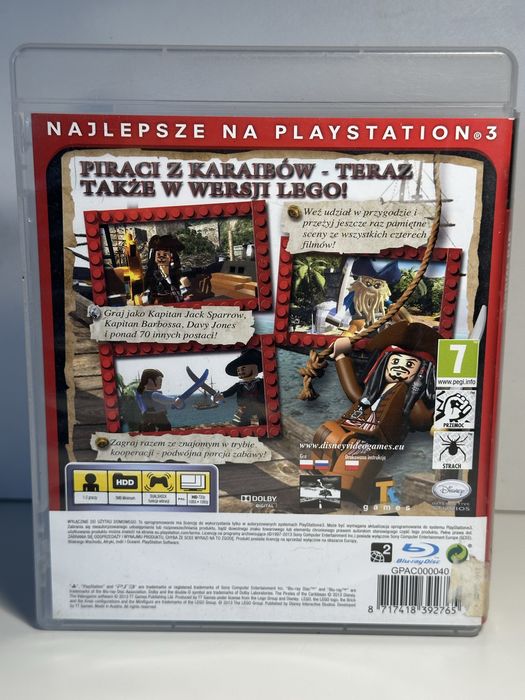 PL Lego Piraci z Karaibów PS3