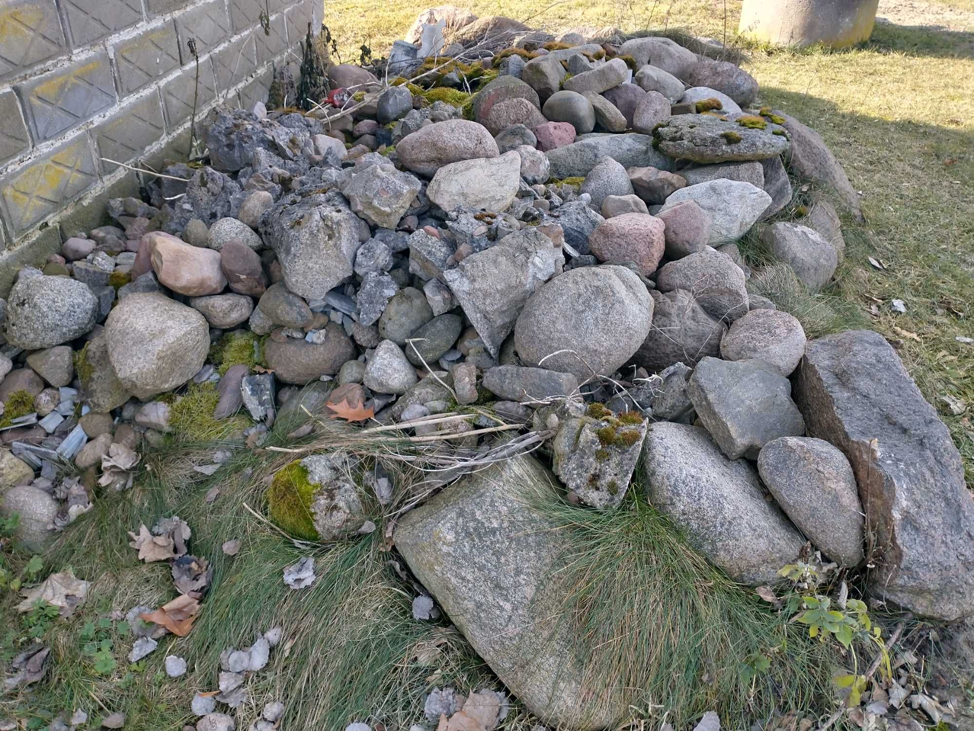 Kamienie i gruz oddam za darmo