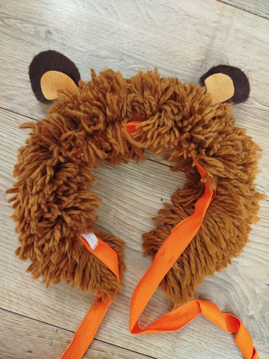 Uszy misia, lwa przebranie lew niedźwiedź kostium