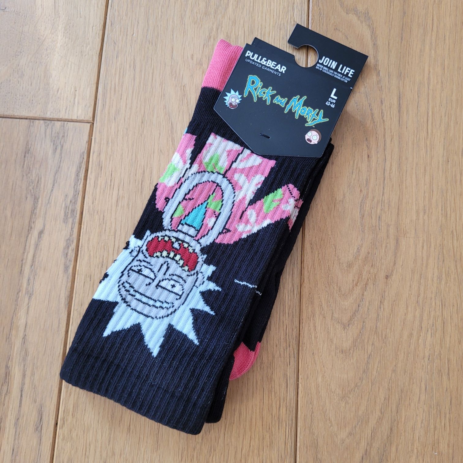 Nowe Skarpety Rick&Morty Pull&Bear 43-46 sneakers socks