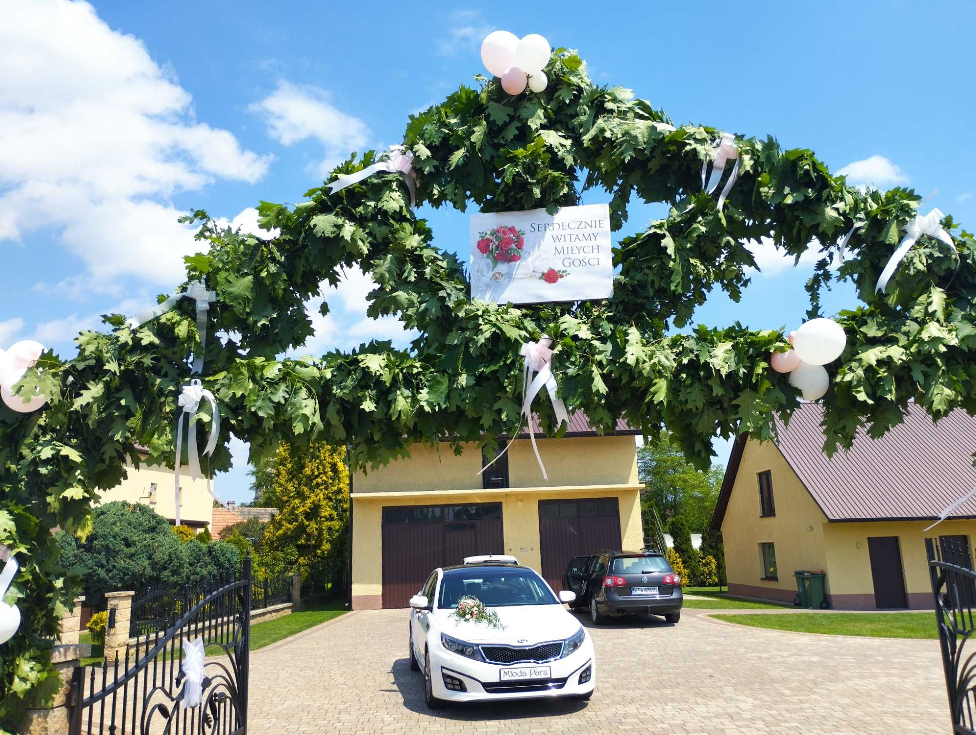 Samochód do ślubu.