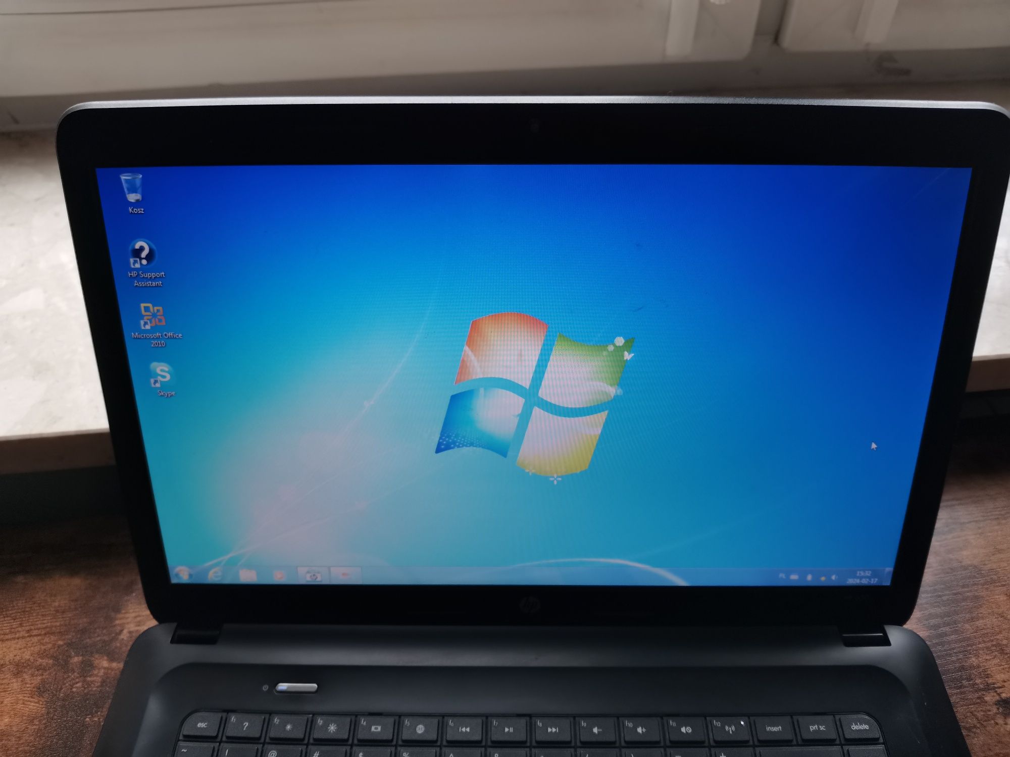 Laptop HP 650 notebook PC ładowarka Windows 7