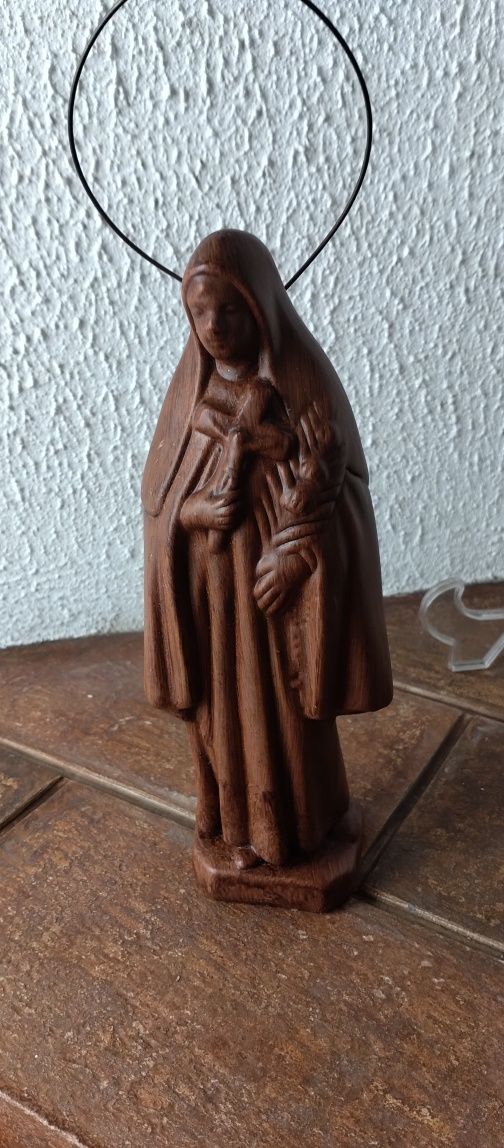 Imagem de Santa Rita em barro