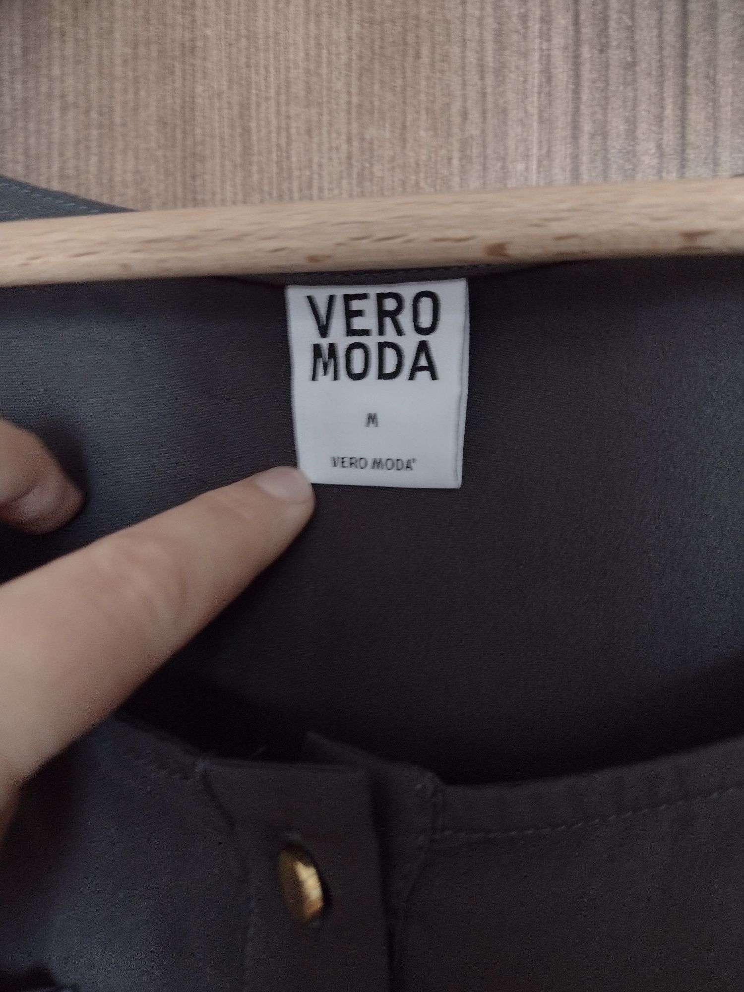 Brązowa koszula Vero Moda