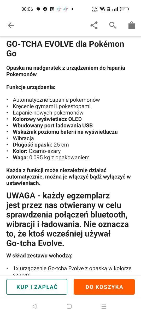 Zegarek go-tcha pocemon