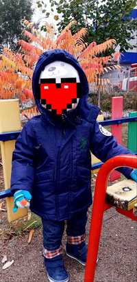 Куртка фірмова U.S. POLO ASSN 86р на хлопчика Осінь-зима