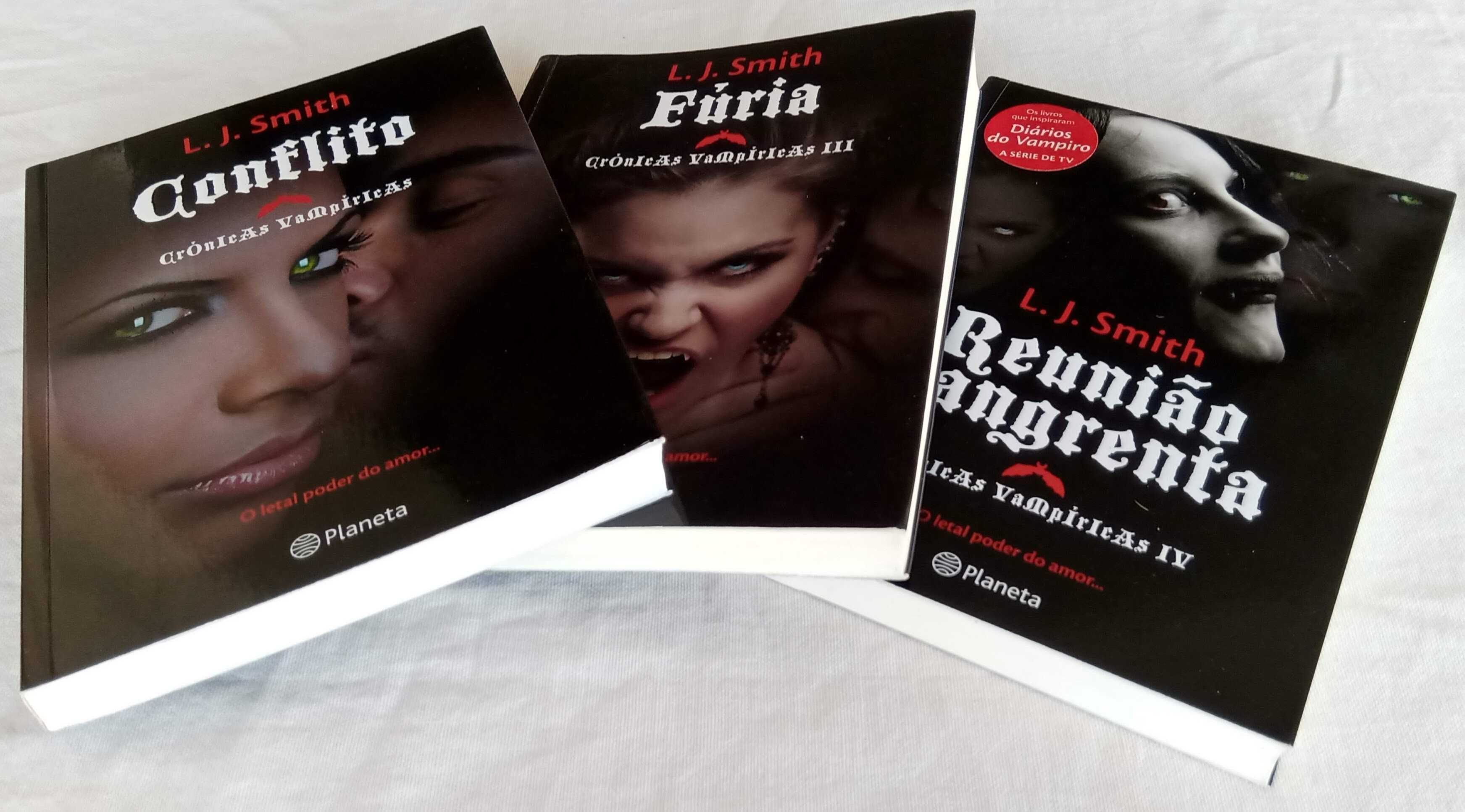 Livros de L.J Smith Crónicas Vampíricas, Mundo da Noite (Preço Conj)