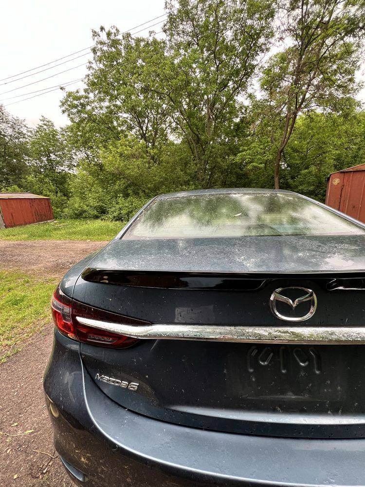 МАЗДА 6 MAZDA GJ GL 6 2013+ 2018+ 2015 2016 2014Спойлер черный глянец