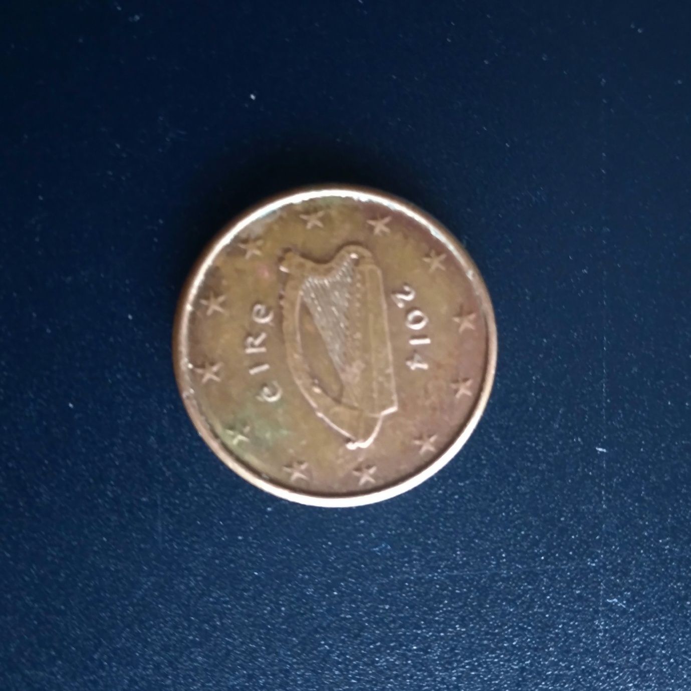 Moedas raras de 1 eurocent de Irlanda