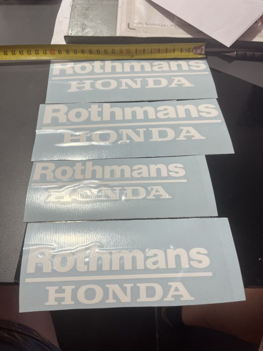 Autocolantes Rothmans Honda