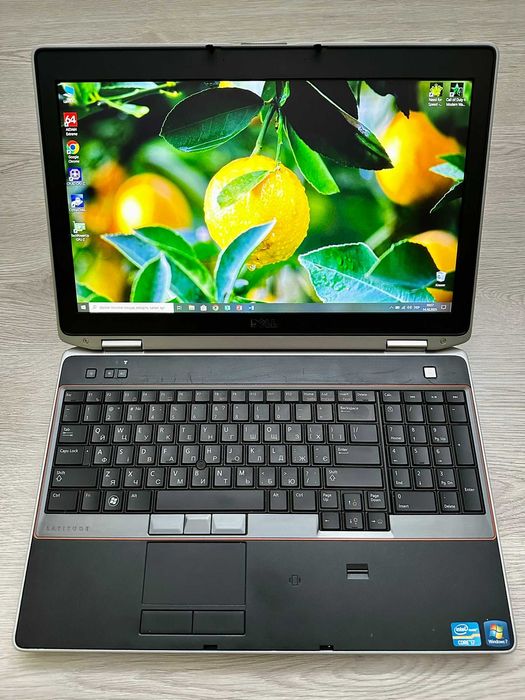 Dell Latitude E6520 15.6" FHD i5-2450m NVIDIA NVS DDR3 8gb SSD 256gb
