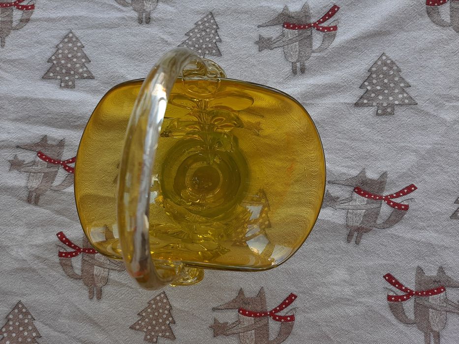 Цукерниця, ваза гутне скло СССР